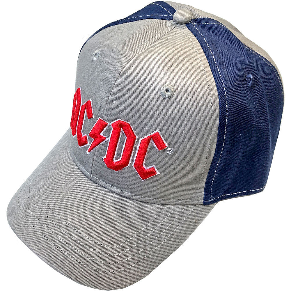 Image of AC/DC Unisex Baseball Cap - Red logo Rock Off